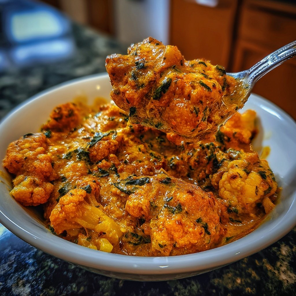 Blumenkohl Curry Mit Kokosmilch