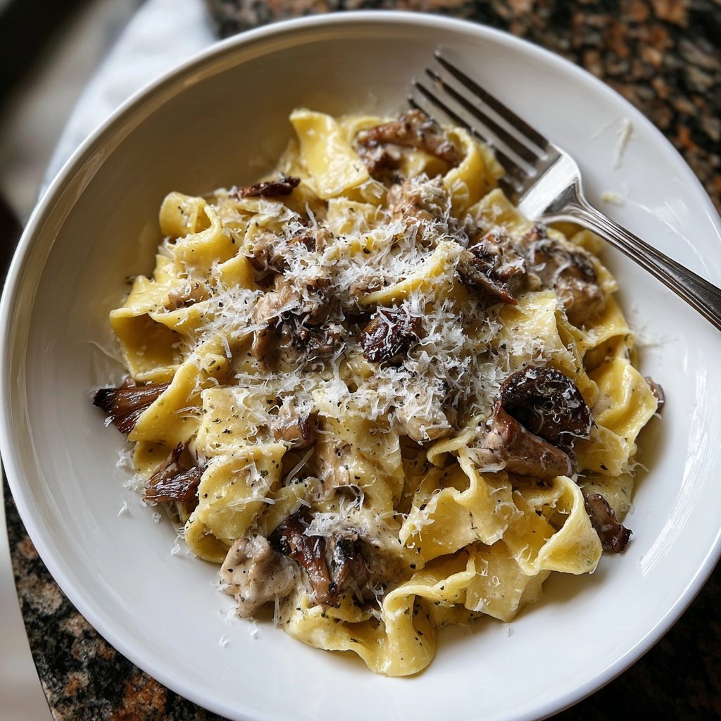 Tagliatelle mit Steinpilzen