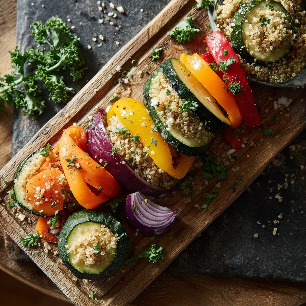 Ausgewogene gesunde Lebensmittel-Inspiration