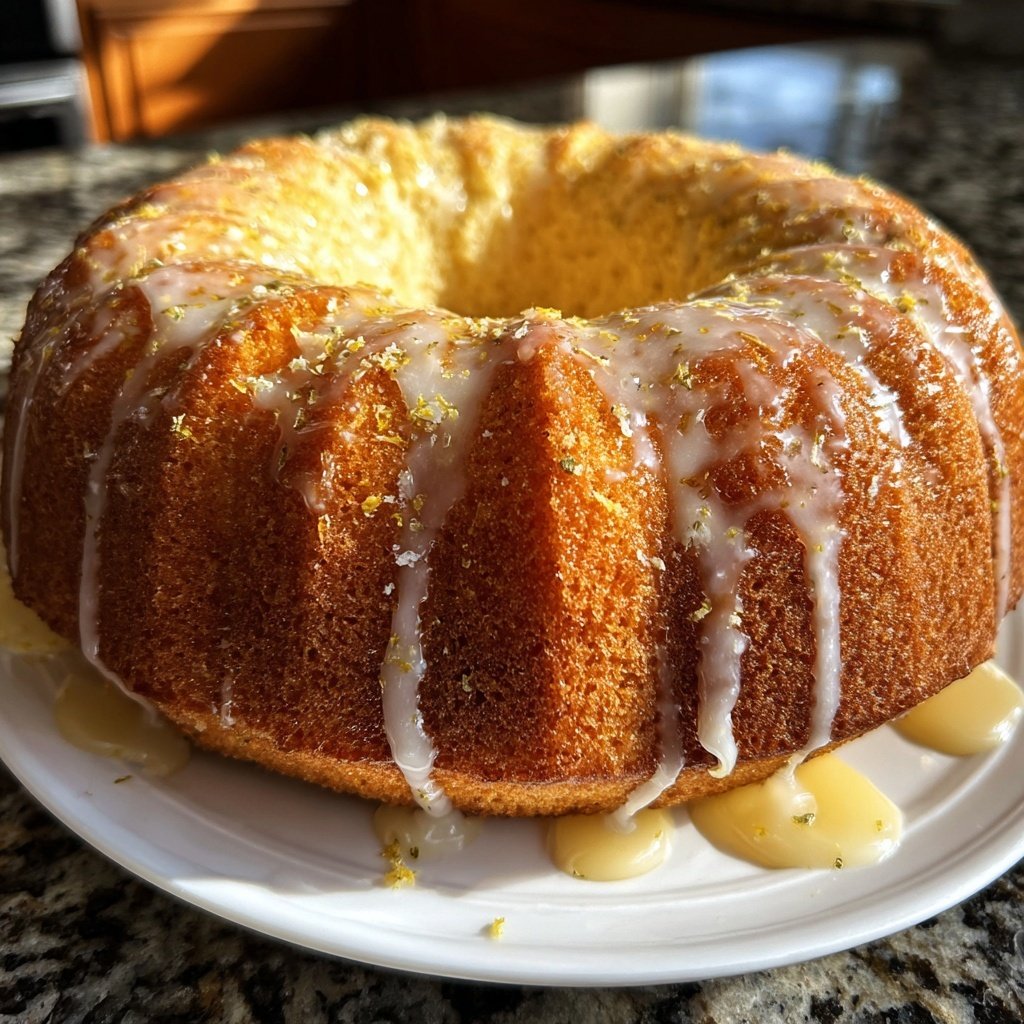Zitronenkuchen ohne Butter