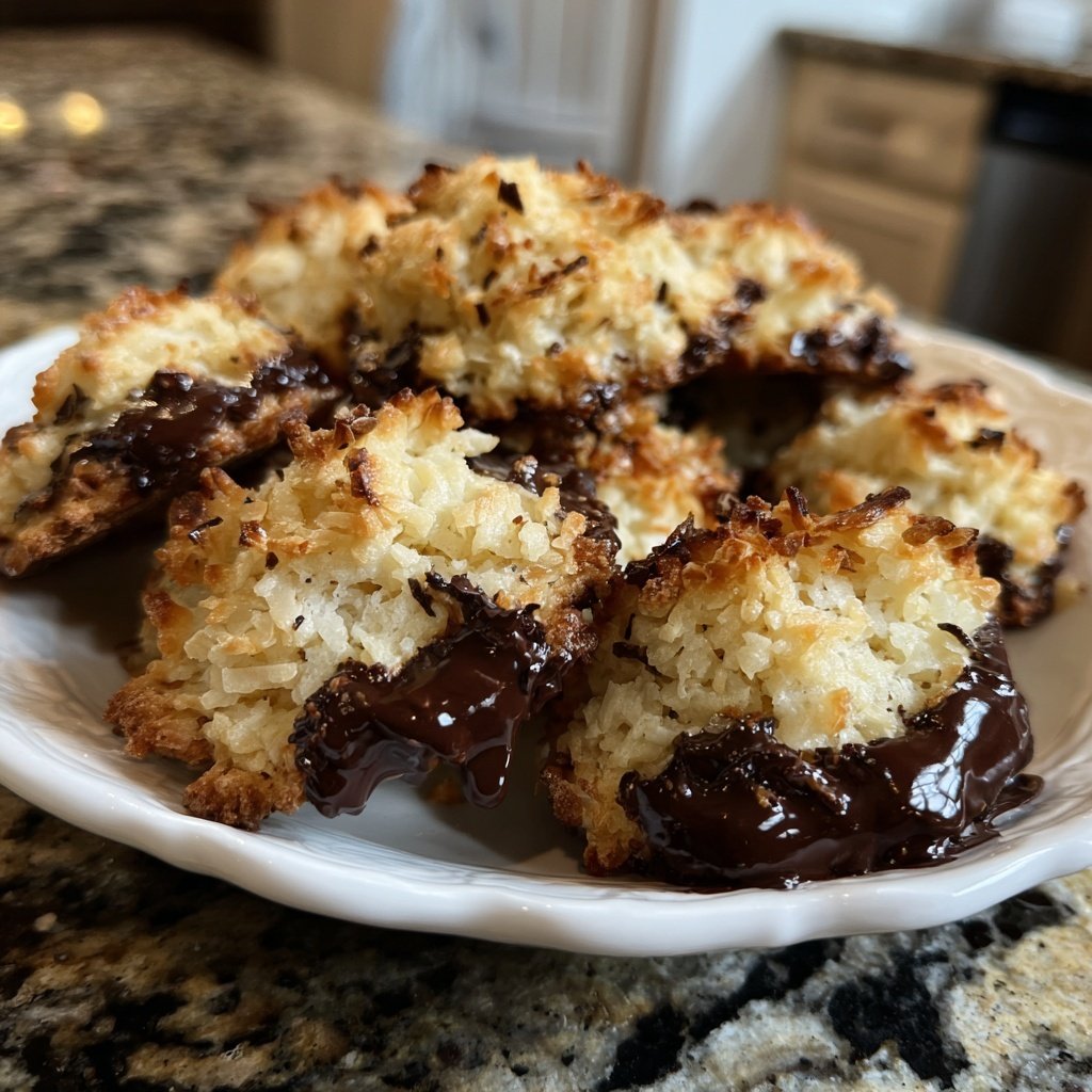 Cookies mit Kokos und Schokolade