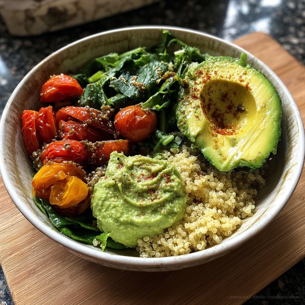 Buddha Bowl mit Avocado