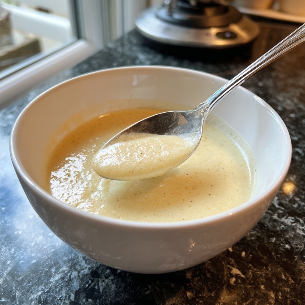 Blumenkohlsuppe fein püriert