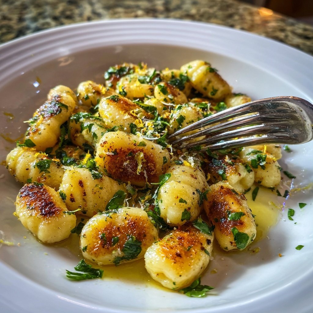 Gnocchi mit Zitronenöl