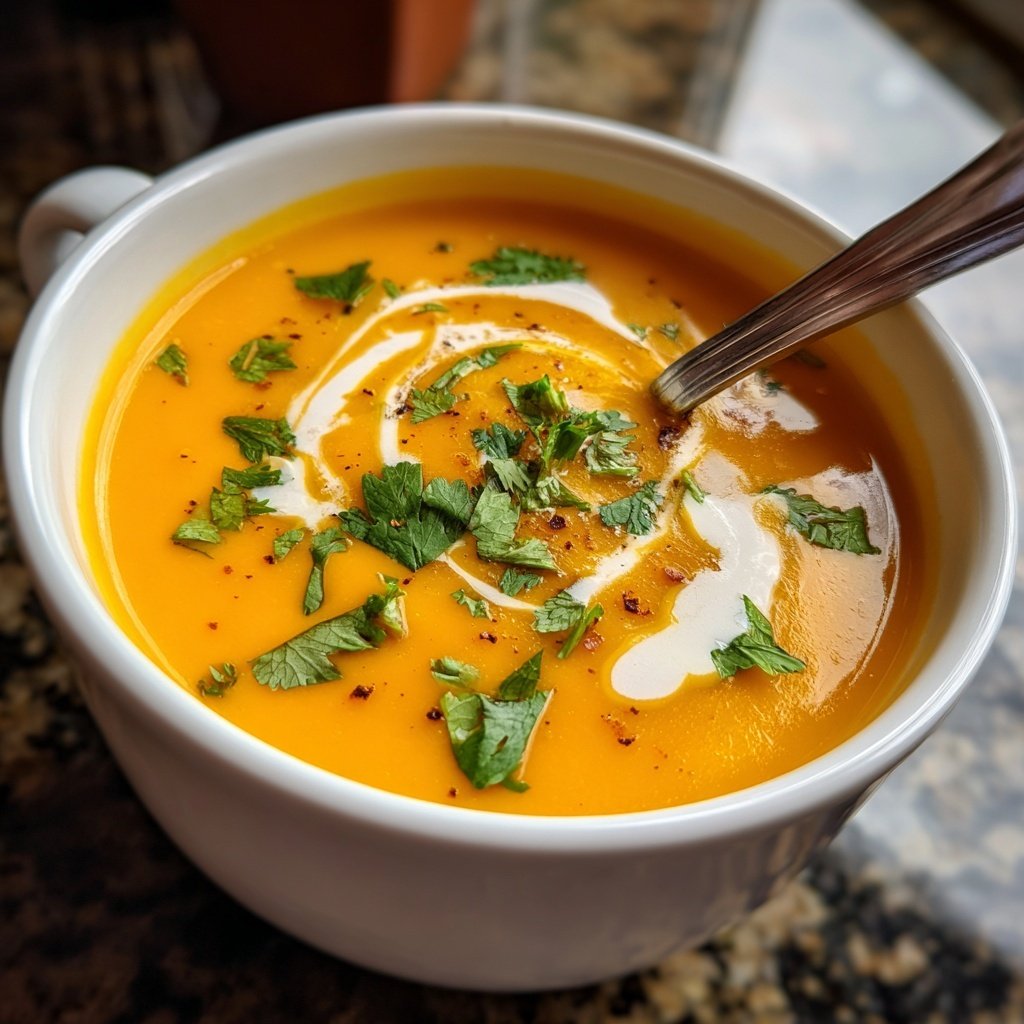 Karotten Kokos Suppe